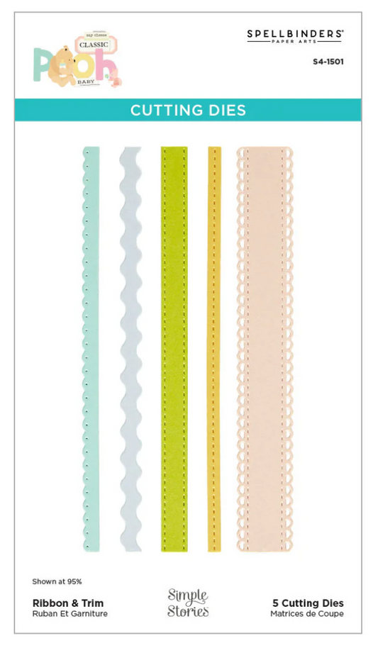 Spellbinders Ribbon & Trim Etched Dies