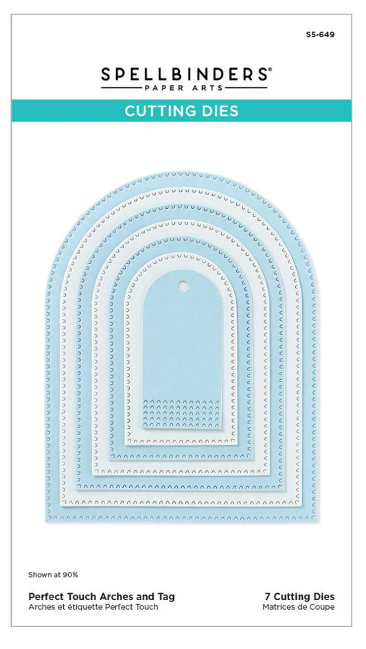 Spellbinders Perfect Touch Arches Etched Dies