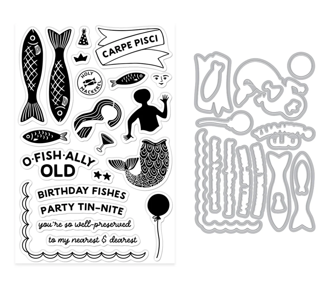 Hero Arts Well Preserved Stamp & Cut Set