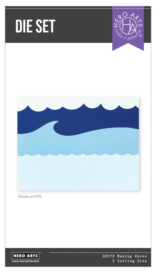 Hero Arts Making Waves Die Set