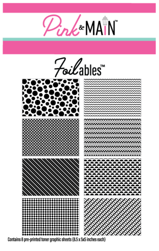 Pink & Main Fun Backgrounds Foilables® Sheets