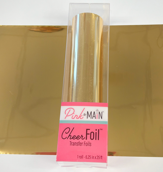 Pink & Main Gold CheerFoil®