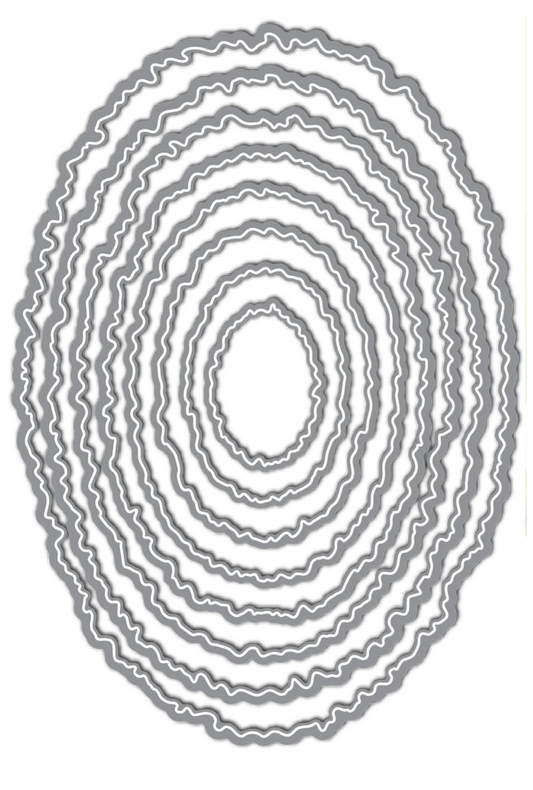 LDRS Hand Torn Ovals Dies