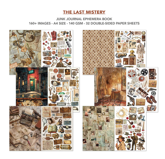 Ciao Bella The Last Mystery Junk Journal & Ephemera Book