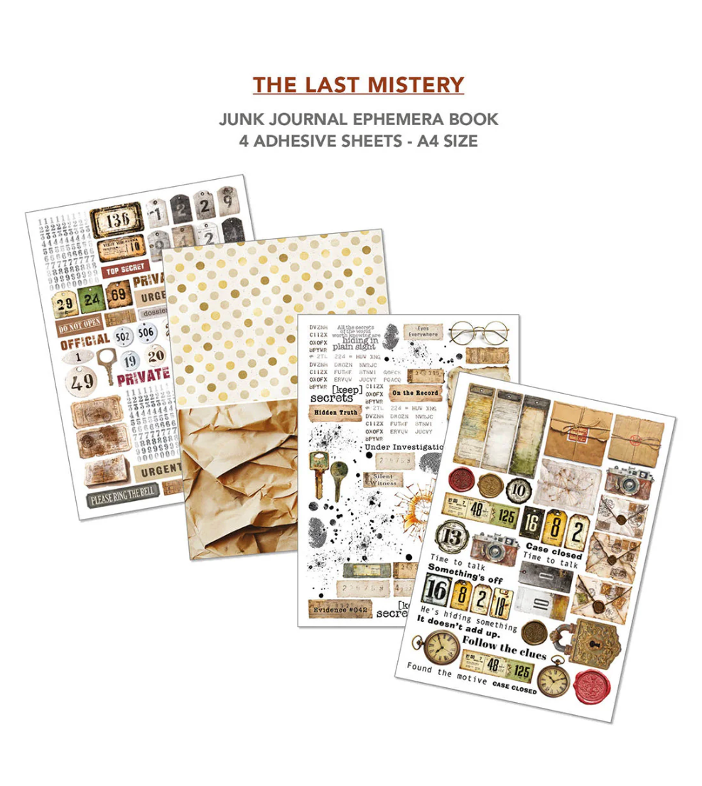 Ciao Bella The Last Mystery Junk Journal & Ephemera Book