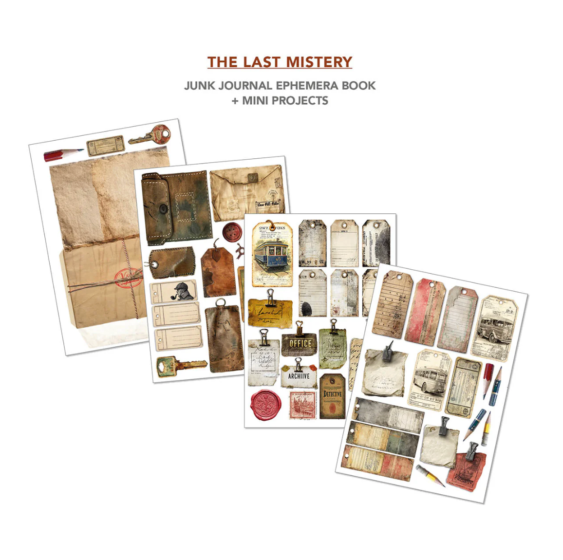 Ciao Bella The Last Mystery Junk Journal & Ephemera Book