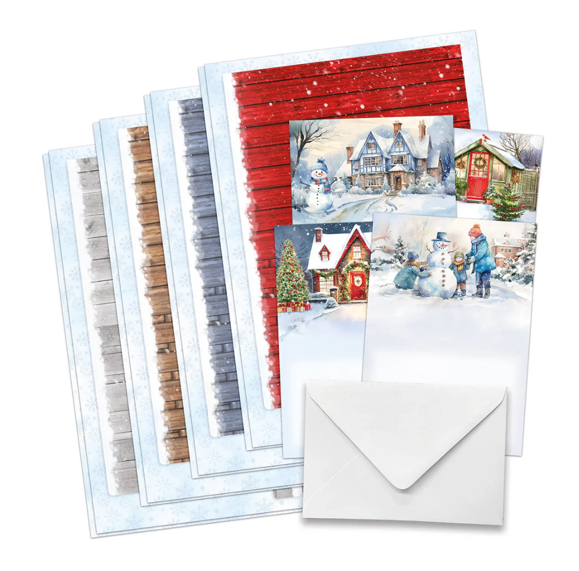 Katy Sue Christmas Garden Picket Fence Card Making Kit