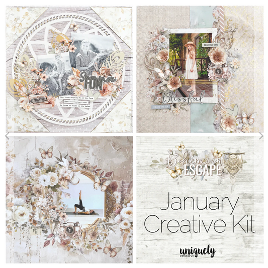 Uniquely Creative Bohemian Escape Creative Kit