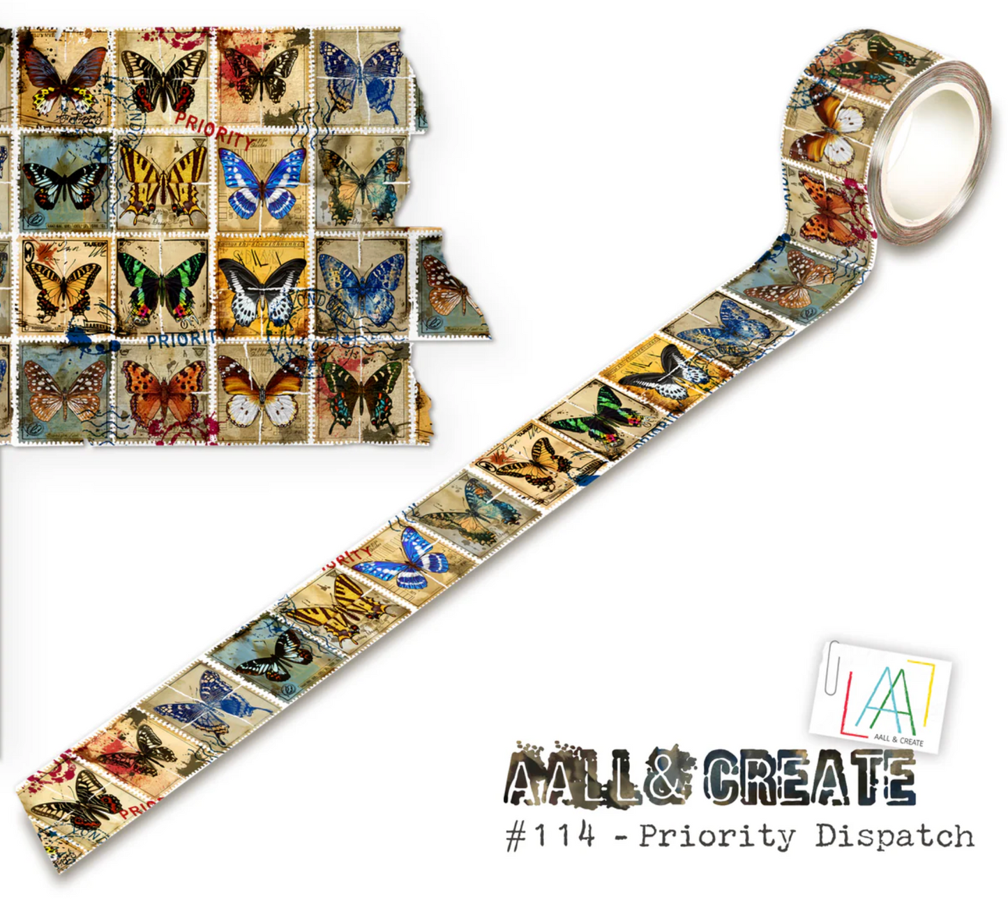 AALL & Create Priority Dispatch Layered Washi Tape