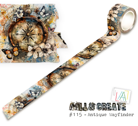 AALL & Create Antique Wayfinder Layered Washi Tape