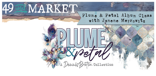 49 and Market Plume and Petal Mini Album Kit - Pre order