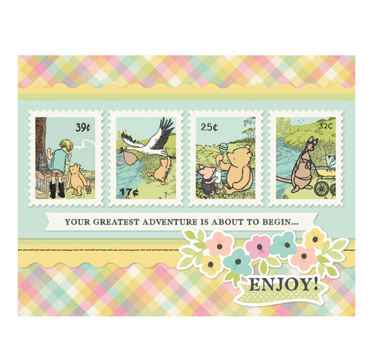 Simple Stories Say Cheese Classic Pooh Baby Simple Cards Card Kit