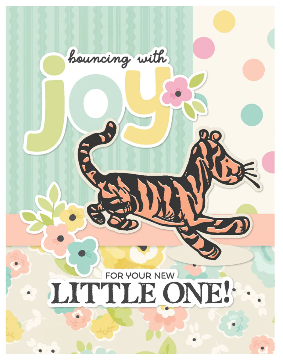 Simple Stories Say Cheese Classic Pooh Baby Simple Cards Card Kit