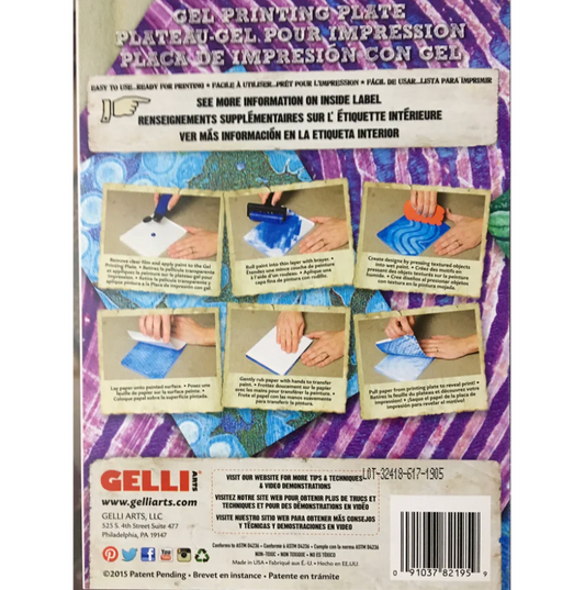Gelli Arts® 5" x 7" Printing Plate Bundle