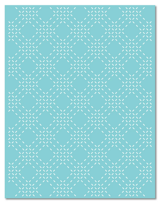 LDRS Quilted Plaid A2 Coverplate Die