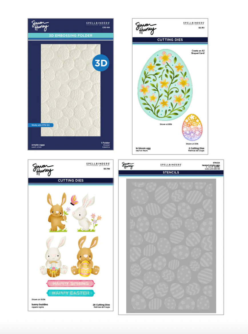 Spellbinders Happy Spring I Want It All Bundle