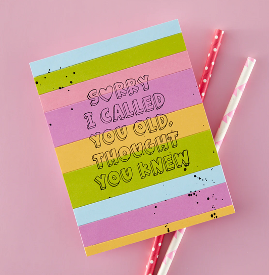 Spellbinders Thought You Knew Press + Foil Plate