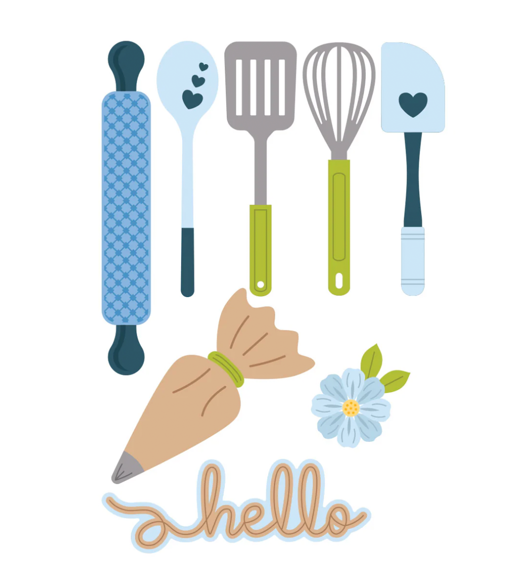 Spellbinders Make It & Bake It I Want It All Bundle
