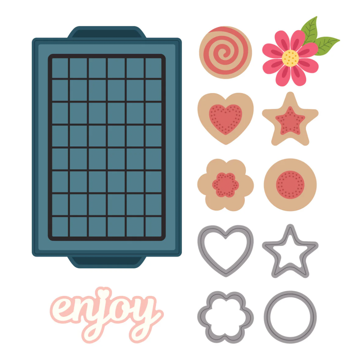 Spellbinders Make It & Bake It I Want It All Bundle