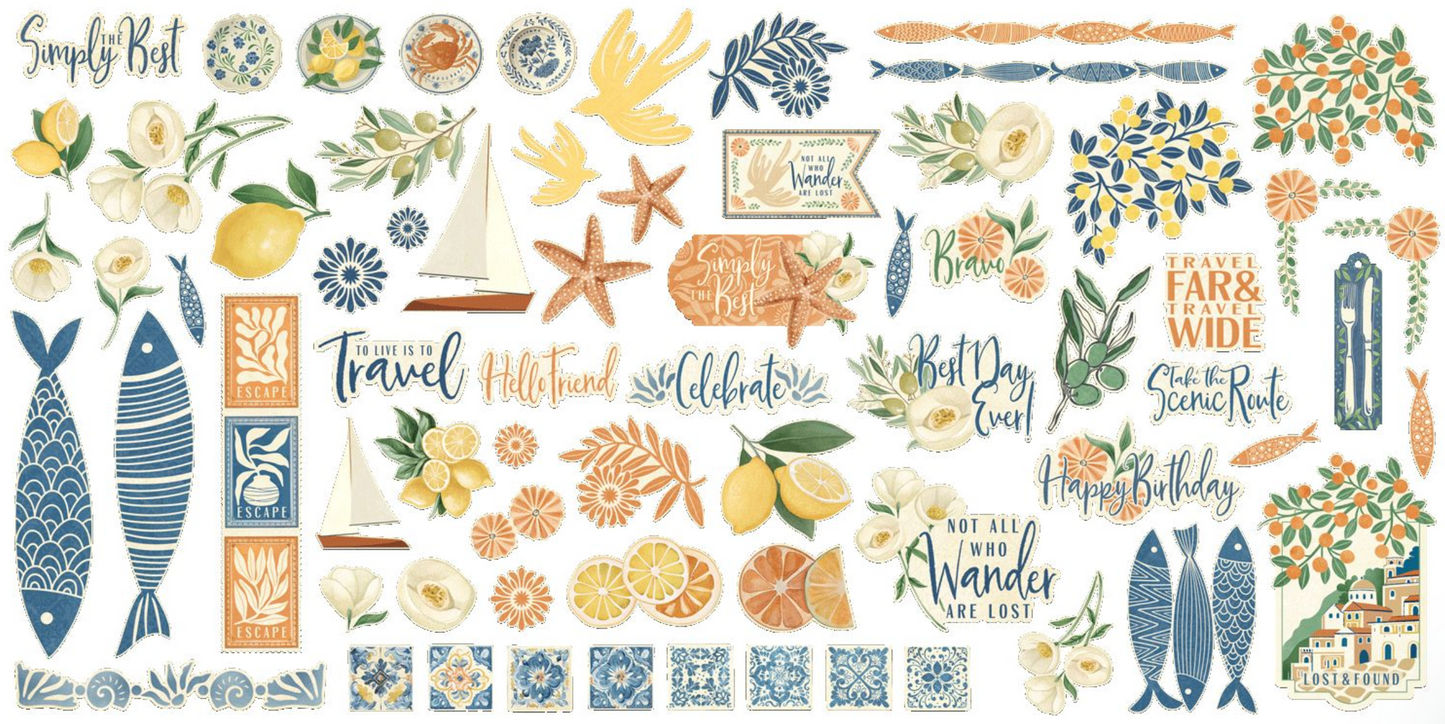 Graphic 45 Scenic Route Ephemera