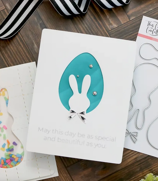 This Calls for Confetti Bunnies Die Set