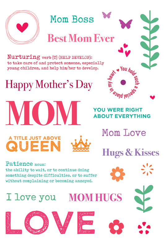 LDRS All About Mom 4x6 Stamps