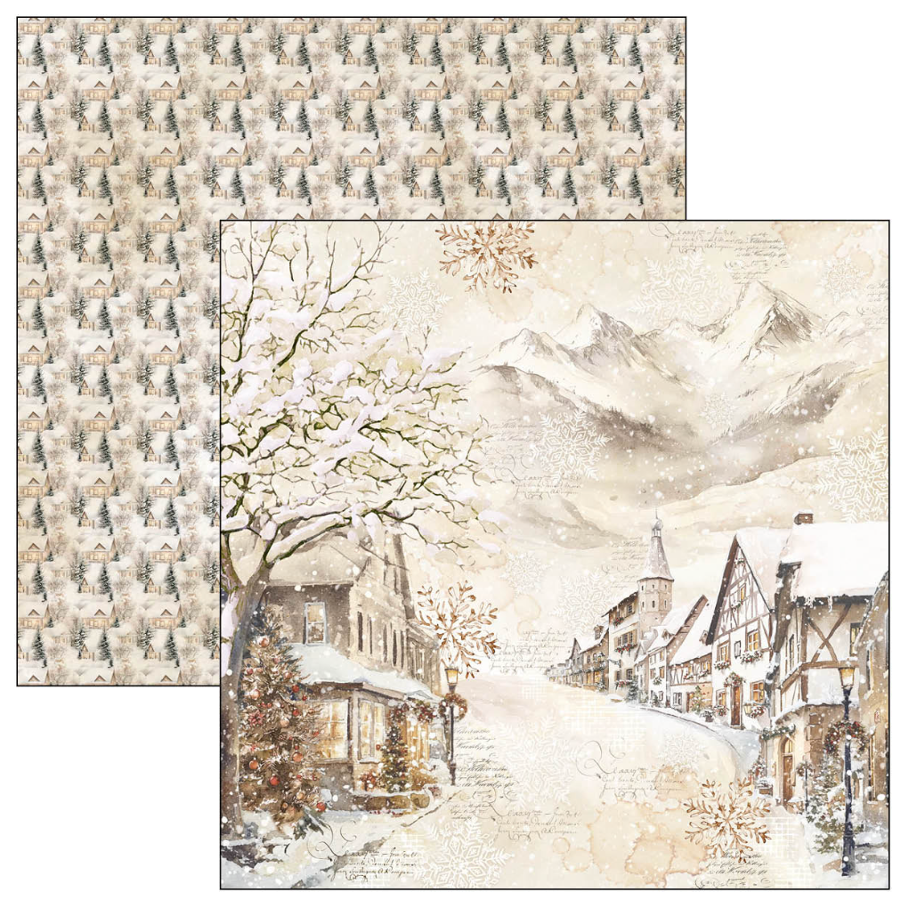 Ciao Bella Winter Season Pad 8"x8" 12/Pkg