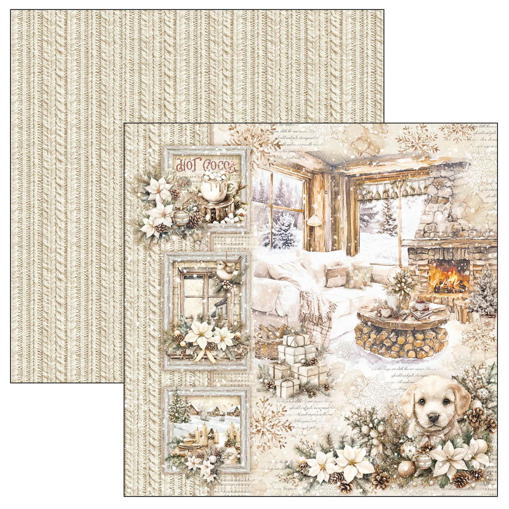 Ciao Bella Winter Season Pad 8"x8" 12/Pkg