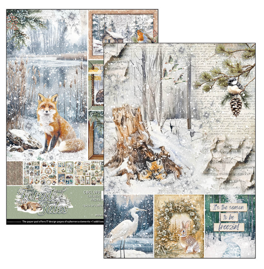 Ciao Bella Forest Tales Creative Pad A4 9/Pkg
