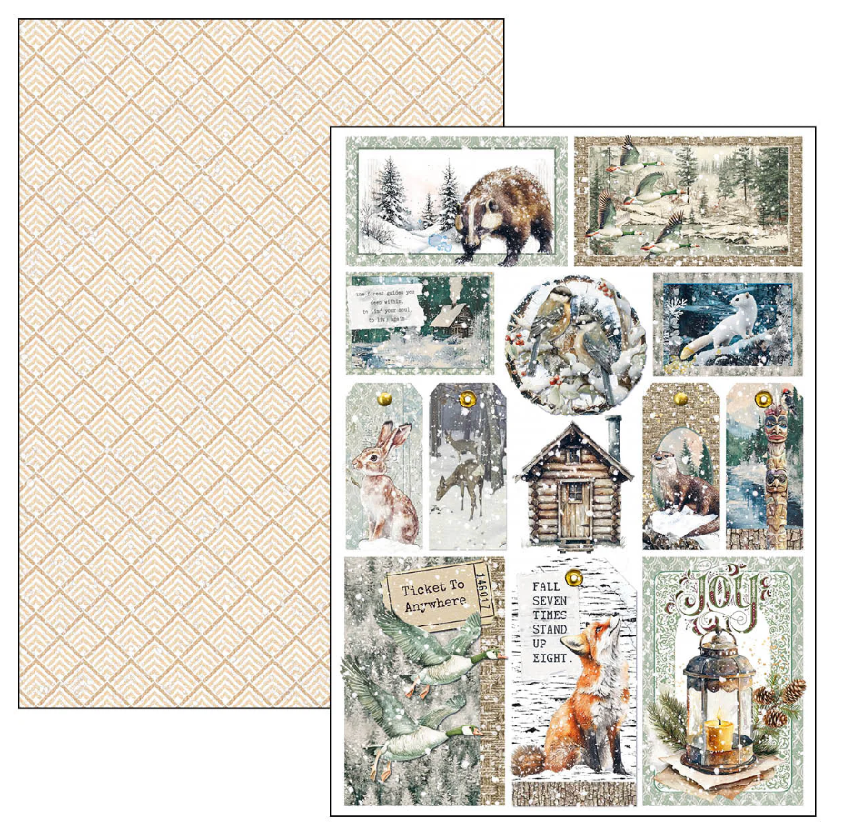 Ciao Bella Forest Tales Creative Pad A4 9/Pkg