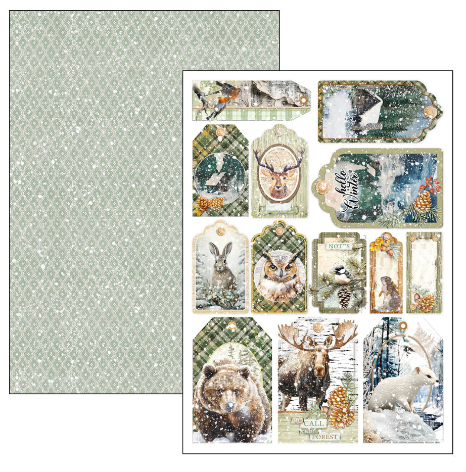 Ciao Bella Forest Tales Creative Pad A4 9/Pkg