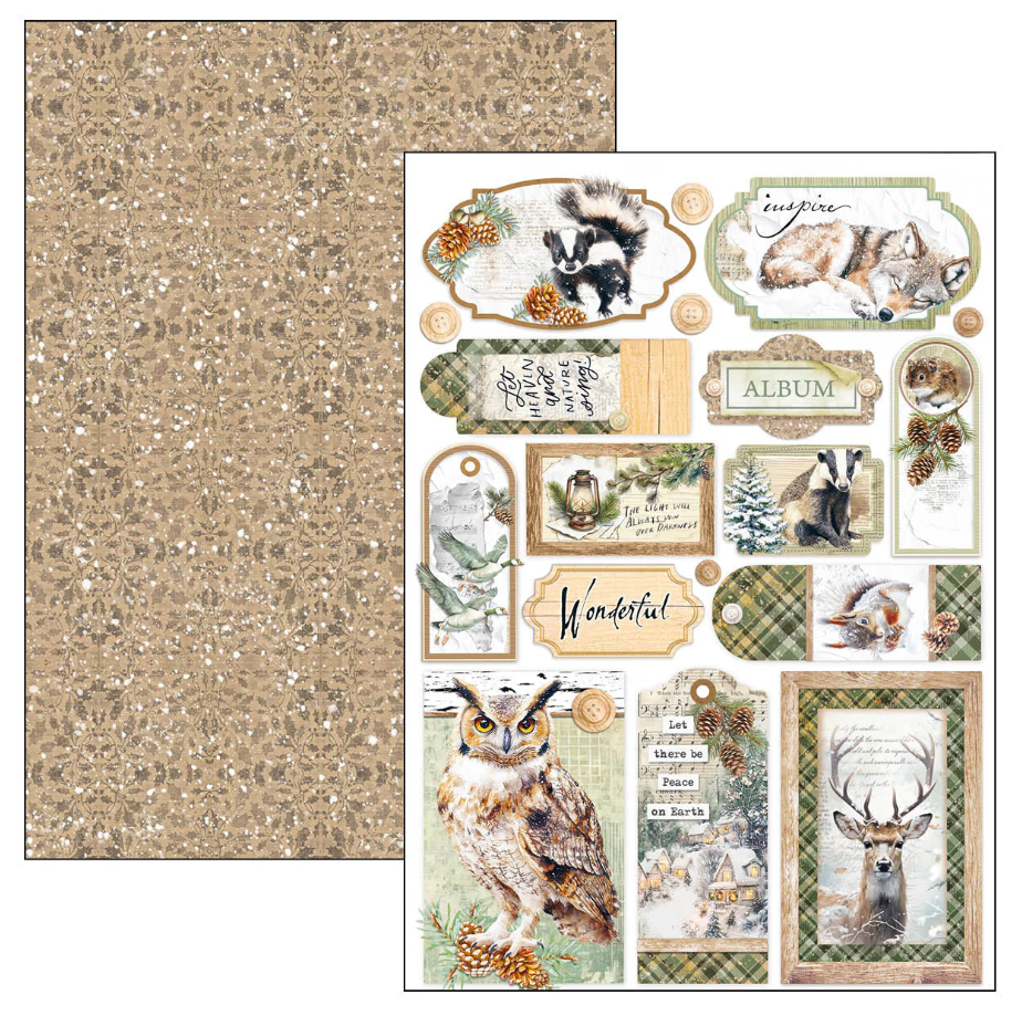 Ciao Bella Forest Tales Creative Pad A4 9/Pkg