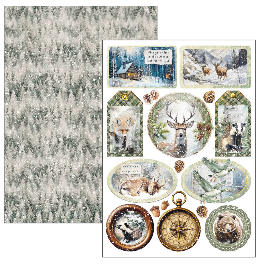 Ciao Bella Forest Tales Creative Pad A4 9/Pkg