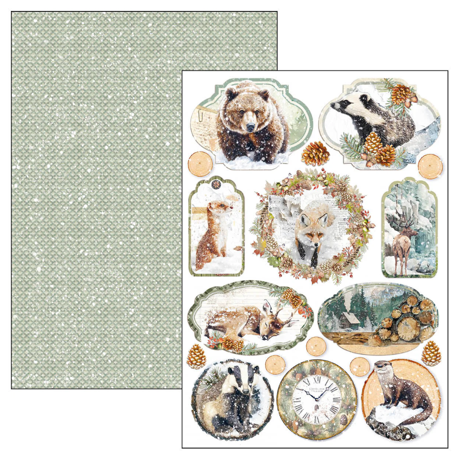 Ciao Bella Forest Tales Creative Pad A4 9/Pkg