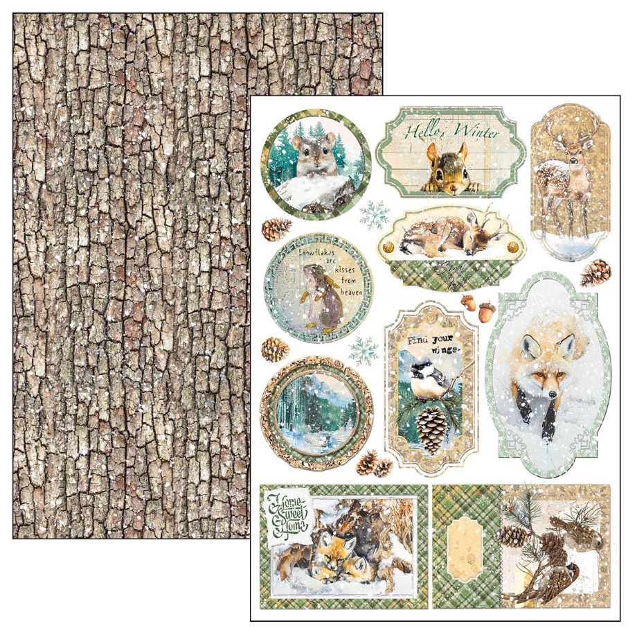 Ciao Bella Forest Tales Creative Pad A4 9/Pkg