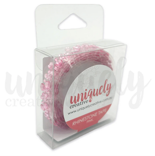 Uniquely Creative Rhinestone Tape - Pink
