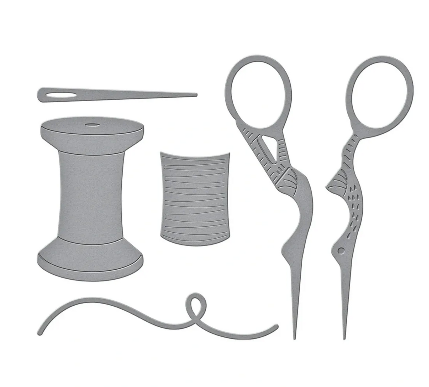 Spellbinders Needleworker Tool Kit Etched Dies