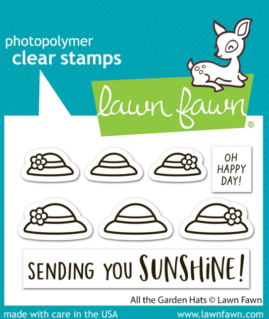 Lawn Fawn All the Garden Hats Bundle