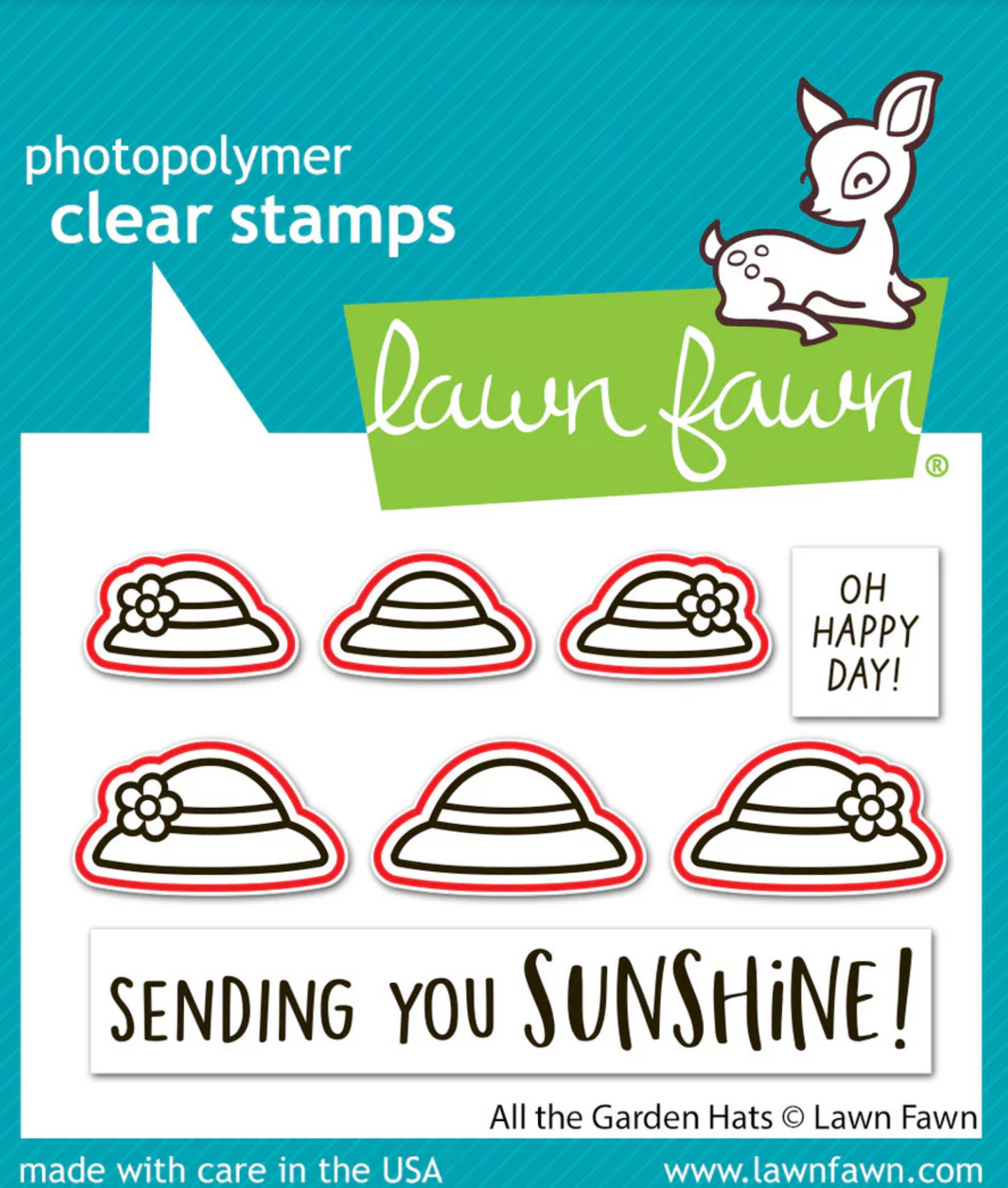 Lawn Fawn All the Garden Hats Bundle