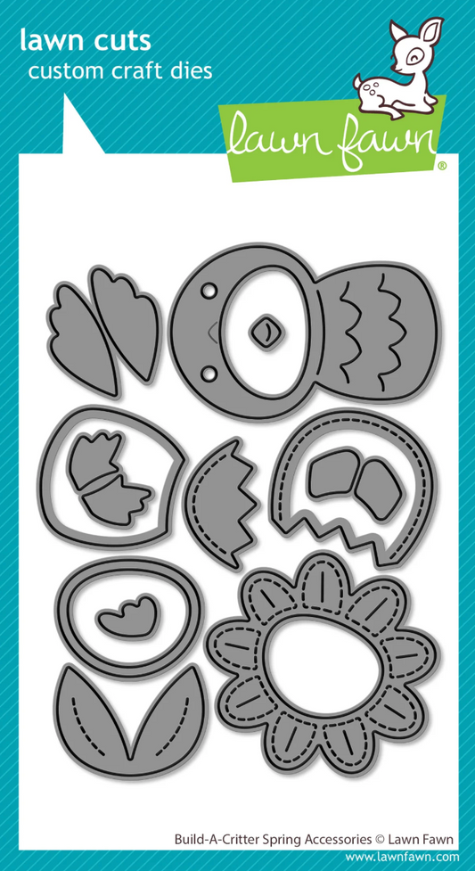 Lawn Fawn Build-a-Critter Spring Accessories Dies