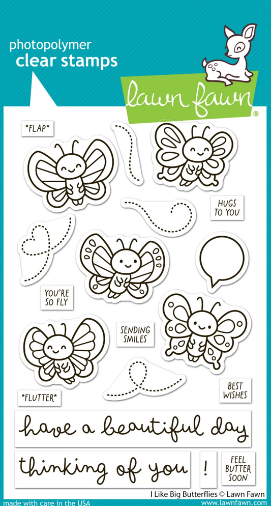 Lawn Fawn I Like Big Butterflies