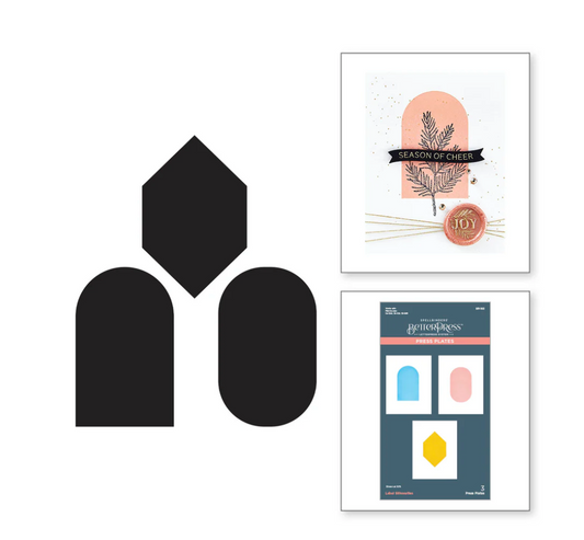 Label Silhouettes Press Plates