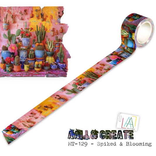 Spiked & Blooming Layered Washi Tape - AALL & Create