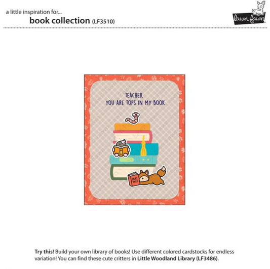 Lawn Fawn Book Collection Dies