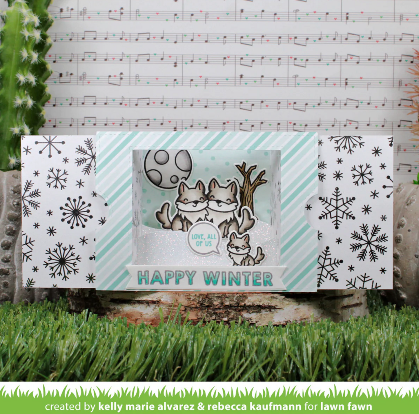 Lawn Fawn Ta-Da Diorama