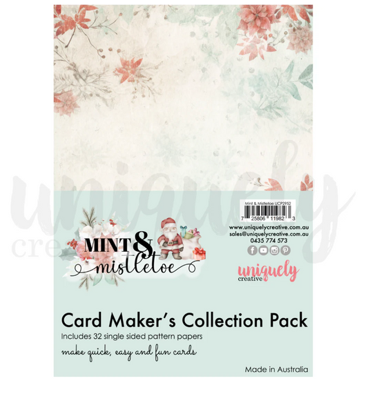 Uniquely Creative Mint & Mistletoe Card Bundle