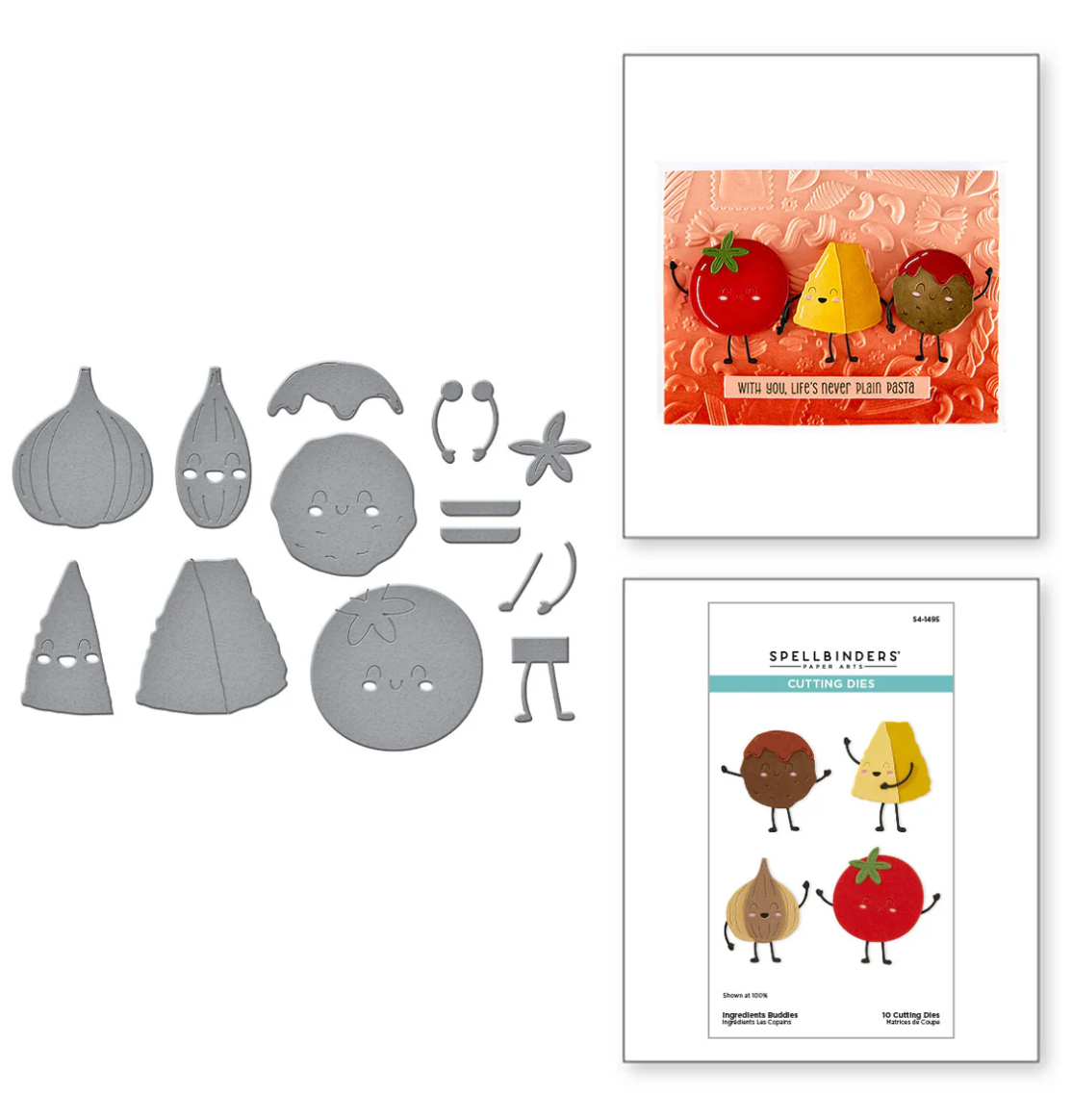Spellbinders Buon Appetito Want It All! Bundle