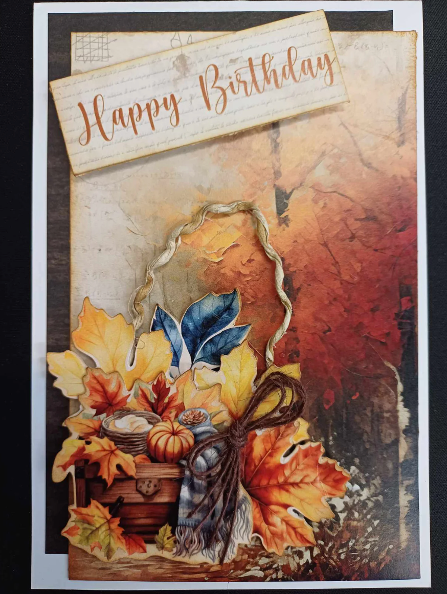 3Quarter Designs Falling Leaves 6x4 Card Pack