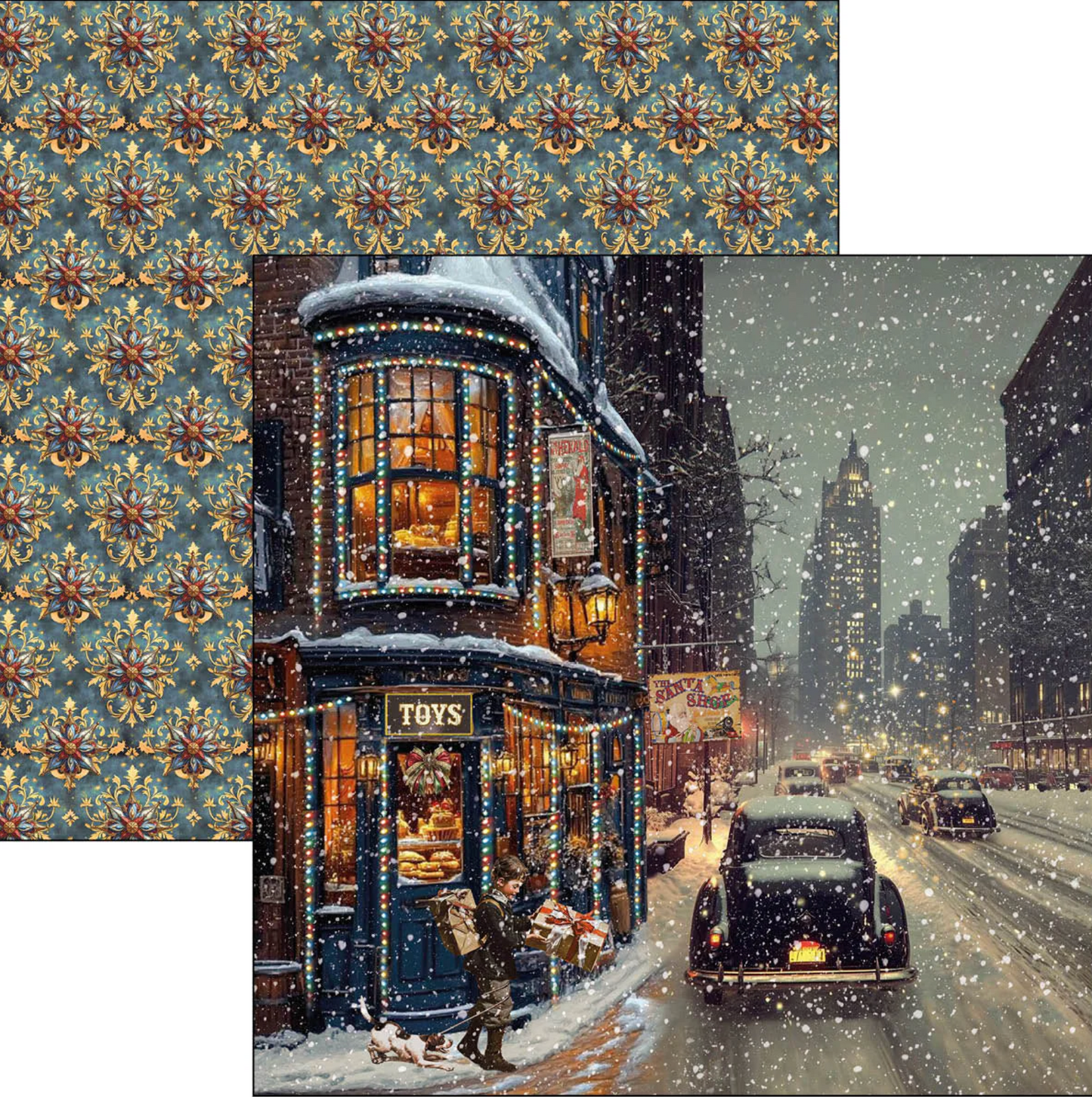 Ciao Bella Toy Shop Paper Pad 12"x12"