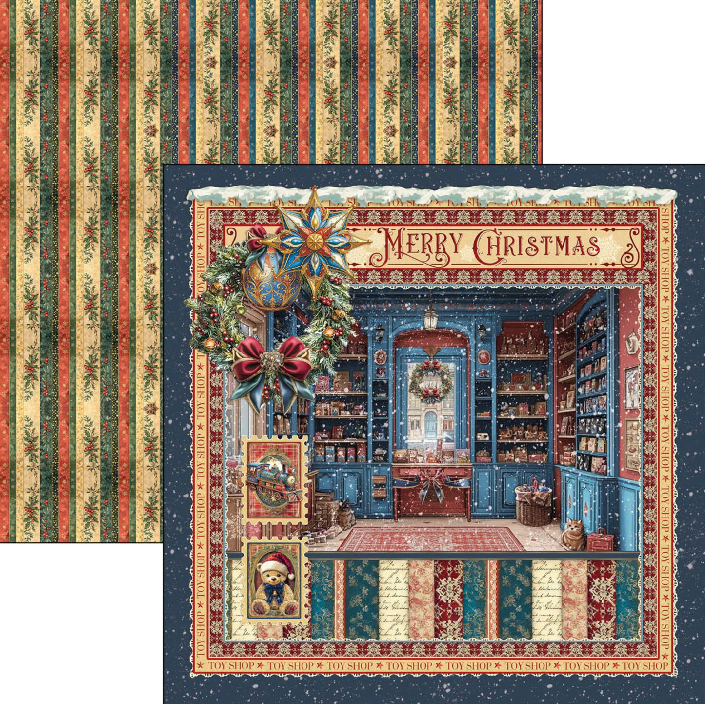 Ciao Bella Toy Shop Paper Pad 12"x12"